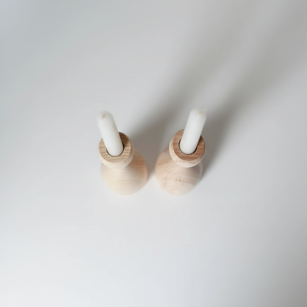 Şamdan Üst Görünüm