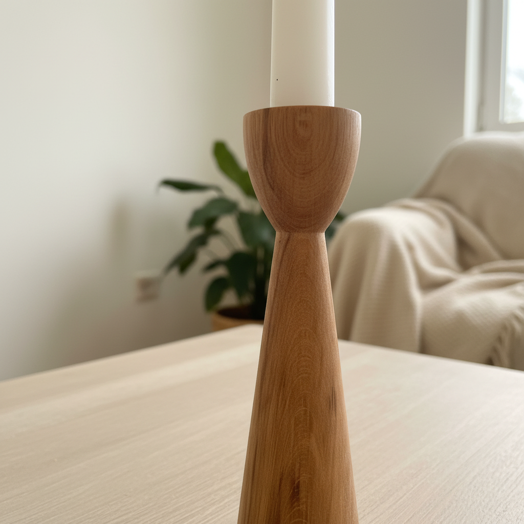 Ahşap doku detayı - iç mekanda makro çekim