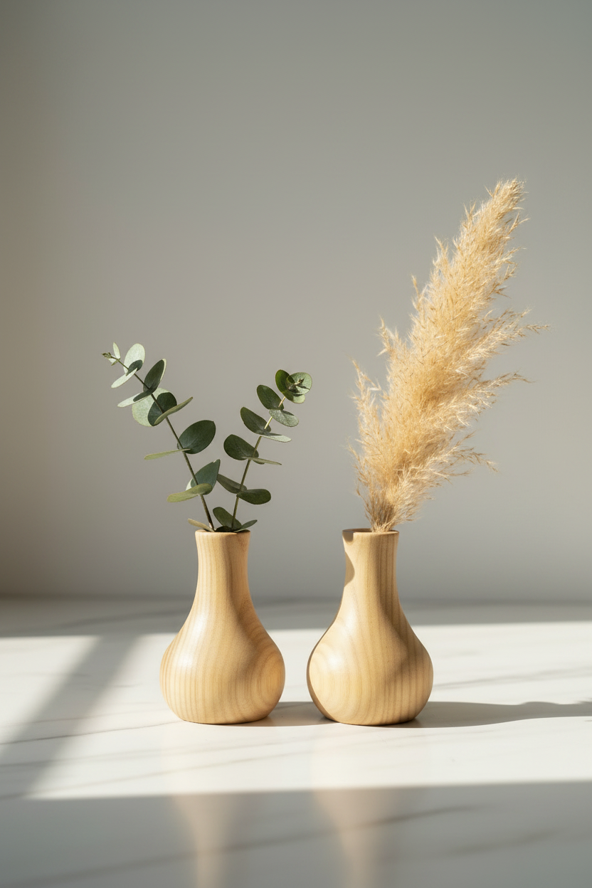 KABUQ Bloom — mermer, pampas & okaliptüs