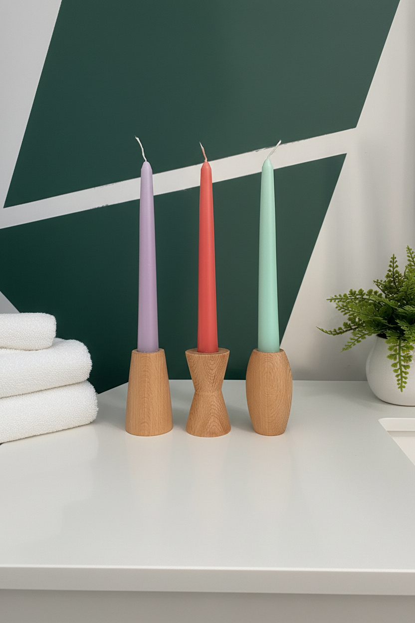 KABUQ Forma Mumluk Seti - Banyo ve spa