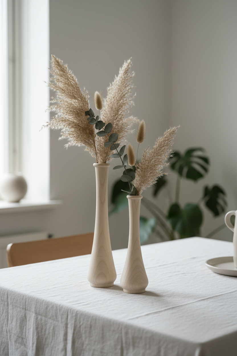 Linen Table Pampas