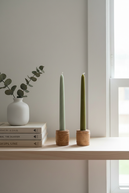 Sage Green Olive Candles