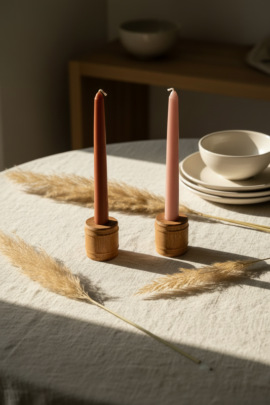 Terracotta Rose Candles