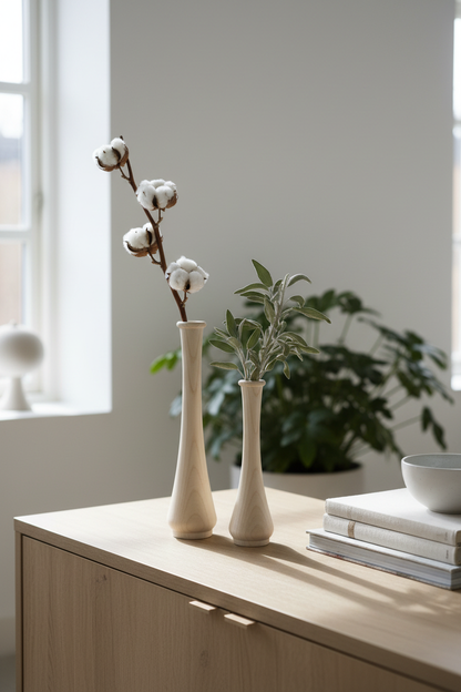 Wooden Sideboard Cotton Sage