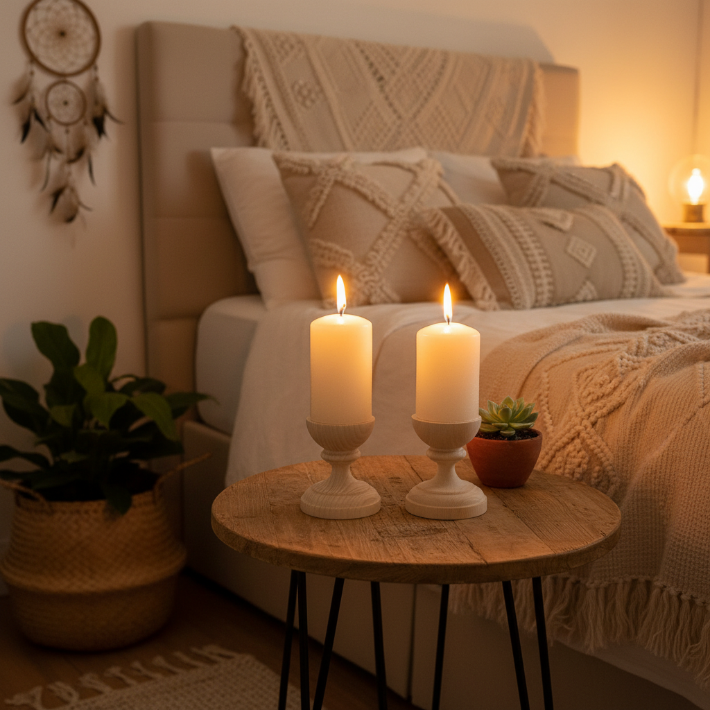 Yatak odası çekimi